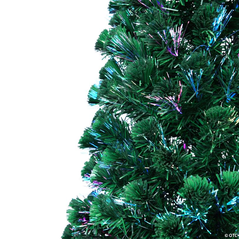 Northlight 7' Pre-Lit Medium Color Changing Fiber Optic Artificial Christmas Tree