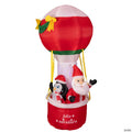 Northlight 8' Lighted Inflatable Feliz Navidad Hot Air Balloon Outdoor Christmas Decoration