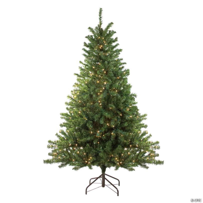 Northlight 8' Pre-Lit Medium Canadian Pine Artificial Christmas Tree - Clear Lights