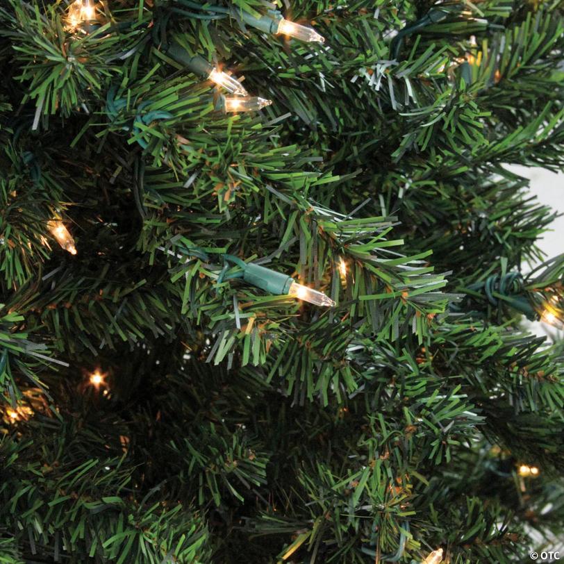 Northlight 8' Pre-Lit Medium Canadian Pine Artificial Christmas Tree - Clear Lights