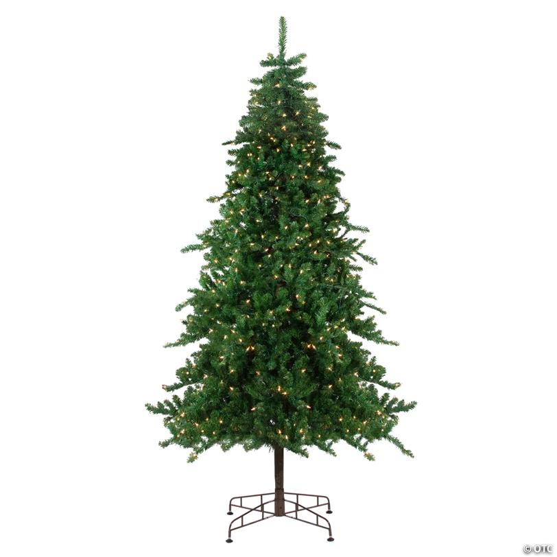 Northlight 9' Pre-Lit Medium Eden Spruce Artificial Christmas Tree - Clear Lights