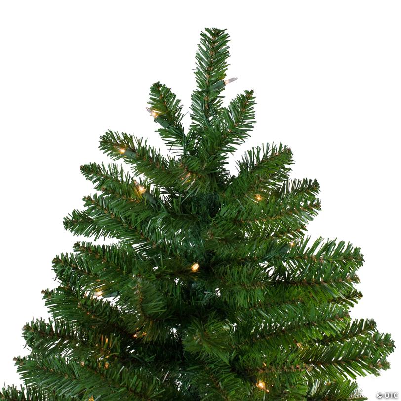 Northlight 9' Pre-Lit Slim Eastern Pine Artificial Christmas Tree - Clear Lights