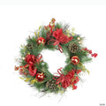 Northlight Berries and Ornaments Embellished Artificial Christmas Wreath - 26-Inch  Unlit