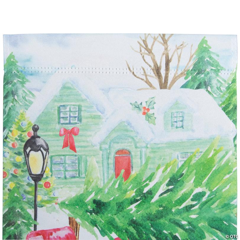 Northlight Christmas Tree Outdoor Garden Flag 20" x 48