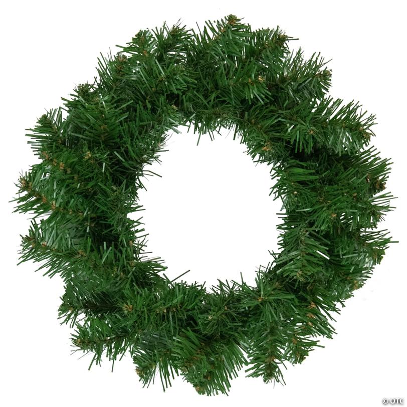 Northlight Deluxe Dorchester Full Pine Artificial Christmas Wreath  24-Inch  Unlit