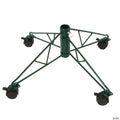 Northlight Green Metal Rolling Christmas Tree Stand for 6.5' - 7.5' Artificial Trees