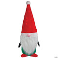 Northlight Lighted Red and Green Christmas Gnome Yard Decoration  35-inch
