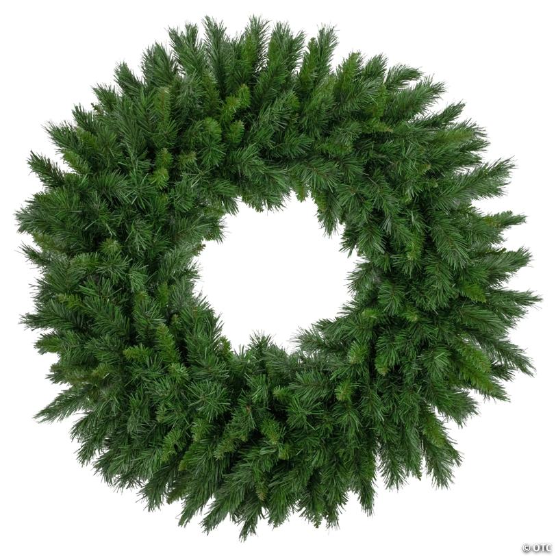 Northlight Lush Mixed Pine Artificial Christmas Wreath  36-Inch  Unlit