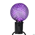 Northlight Pack of 25 Faceted LED G50 Multi-Color Christmas Replacement Bulbs