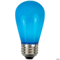 Northlight Pack of 25 Opaque LED S14 Blue Christmas Replacement Bulbs