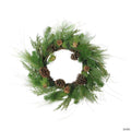 Northlight Pine Cones and Needles Artificial Christmas Wreath - 24-Inch  Unlit