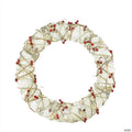 Northlight Pre-Lit Berry Artificial Christmas Wreath - 18-Inch  Clear Lights