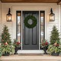 Northlight Pre-Lit Canadian Pine Artificial Christmas Wreath - 30-Inch  Multi Lights