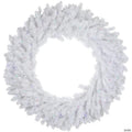 Northlight Pre-Lit Pine Battery Operated LED Artificial Christmas Wreath - 36-Inch  Multicolor Lights