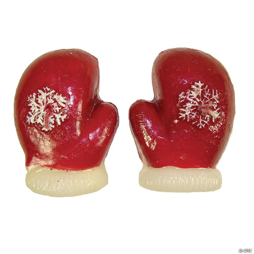 Northlight Red Mitten Floating Christmas Christmas Candles 3.25" - 192 piece set
