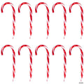 Northlight Set of 10 Lighted Outdoor Candy Cane Christmas Pathway Markers 12
