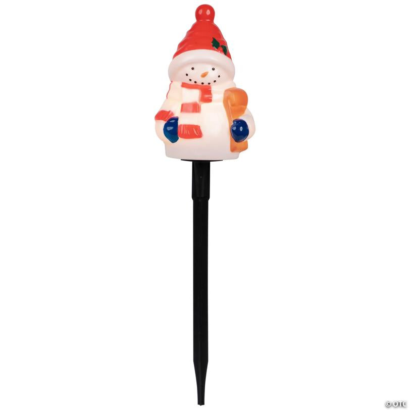 Northlight Set of 4 Jolly Snowmen Christmas Pathway Markers 16