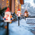 Northlight Set of 4 Jolly Snowmen Christmas Pathway Markers 16