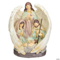 Northlight - 11.25" Holy Family and Angel Christmas Nativity Decoration