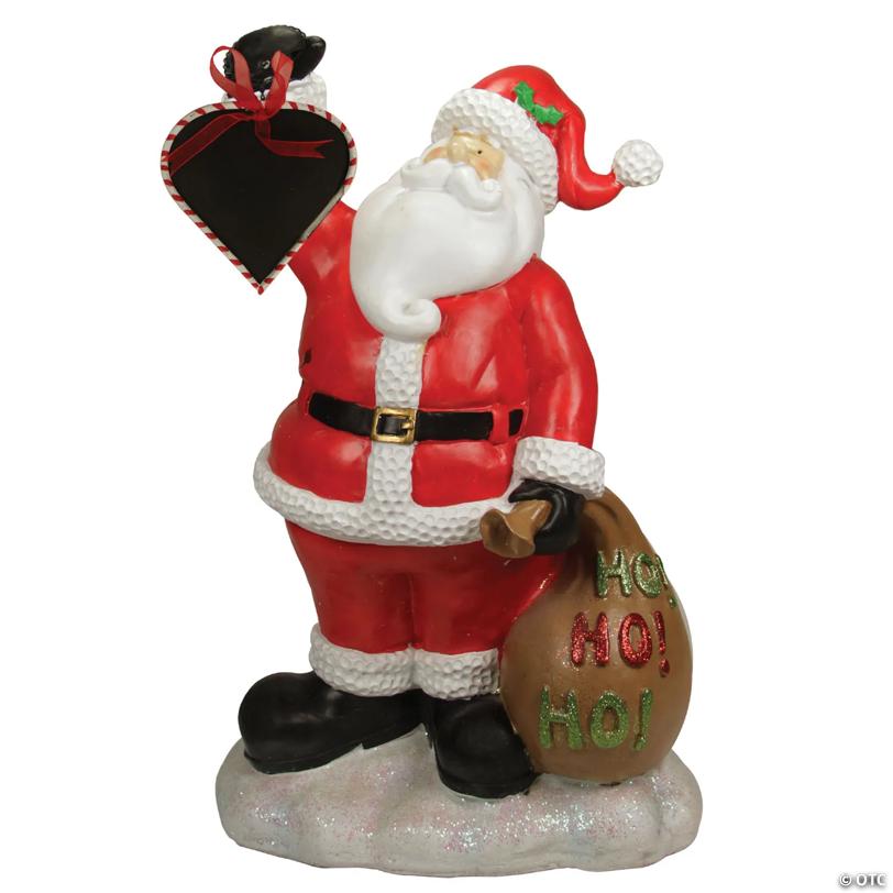 Northlight - 19" Christmas Countdown Santa Statue Tabletop Decoration