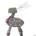 Northlight - 23.5" Rustic LED Reindeer Christmas Decoration
