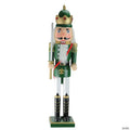 Northlight - 24" Green Christmas Nutcracker King with Sword Decoration