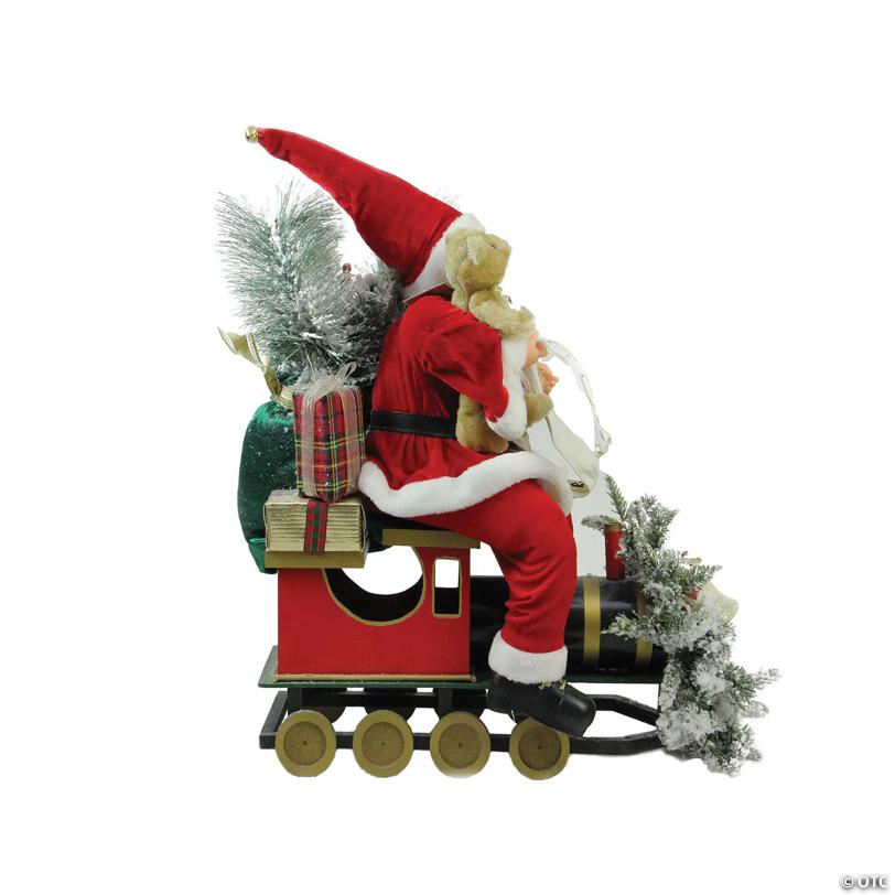Northlight - 26" Red and White Traditional Santa Claus Christmas Figure