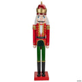 Northlight - 3' Red Wooden Christmas Nutcracker King