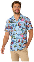 OppoSuits Men's Hawaiian Shirts Mario KartT