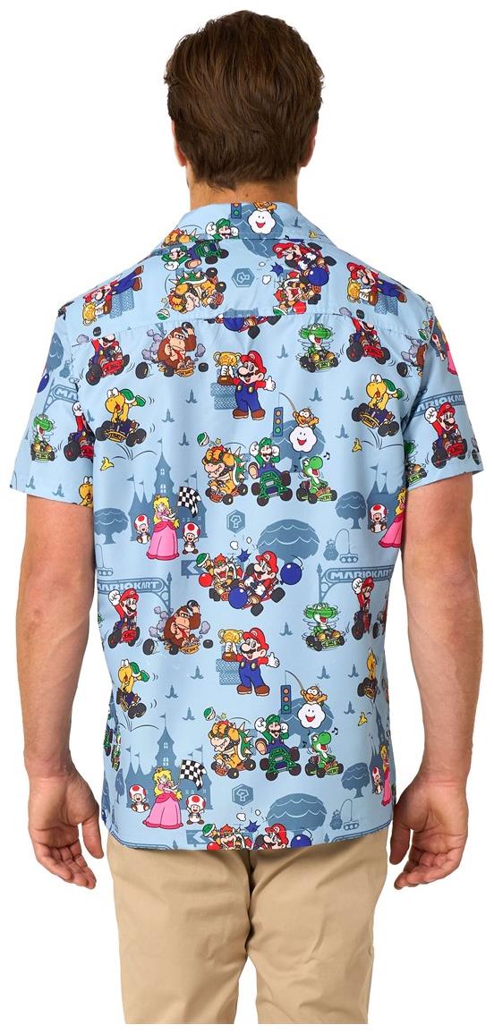 OppoSuits Men's Hawaiian Shirts Mario KartT