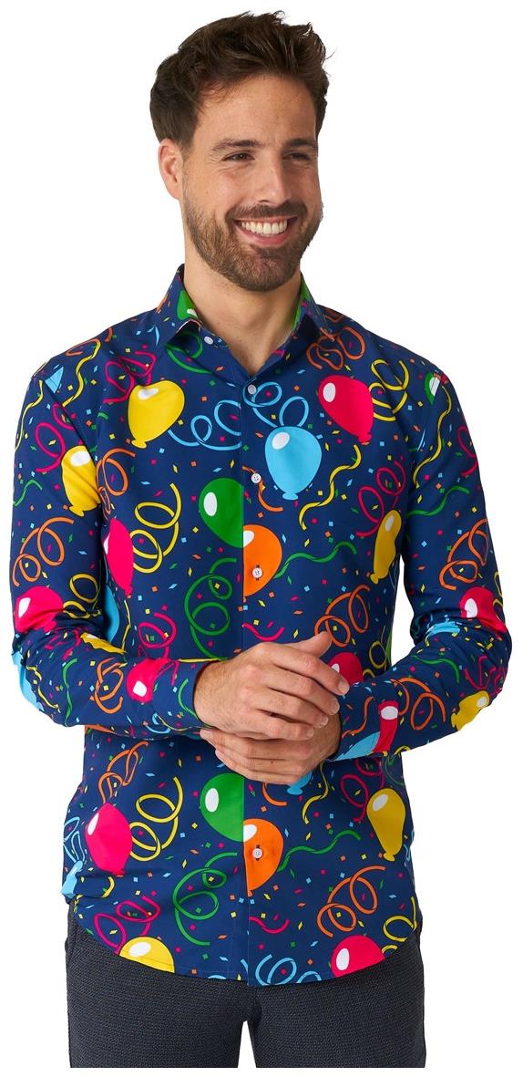 Suitmeister Men's Shirts Confetti Balloons