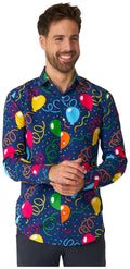 Suitmeister Men's Shirts Confetti Balloons
