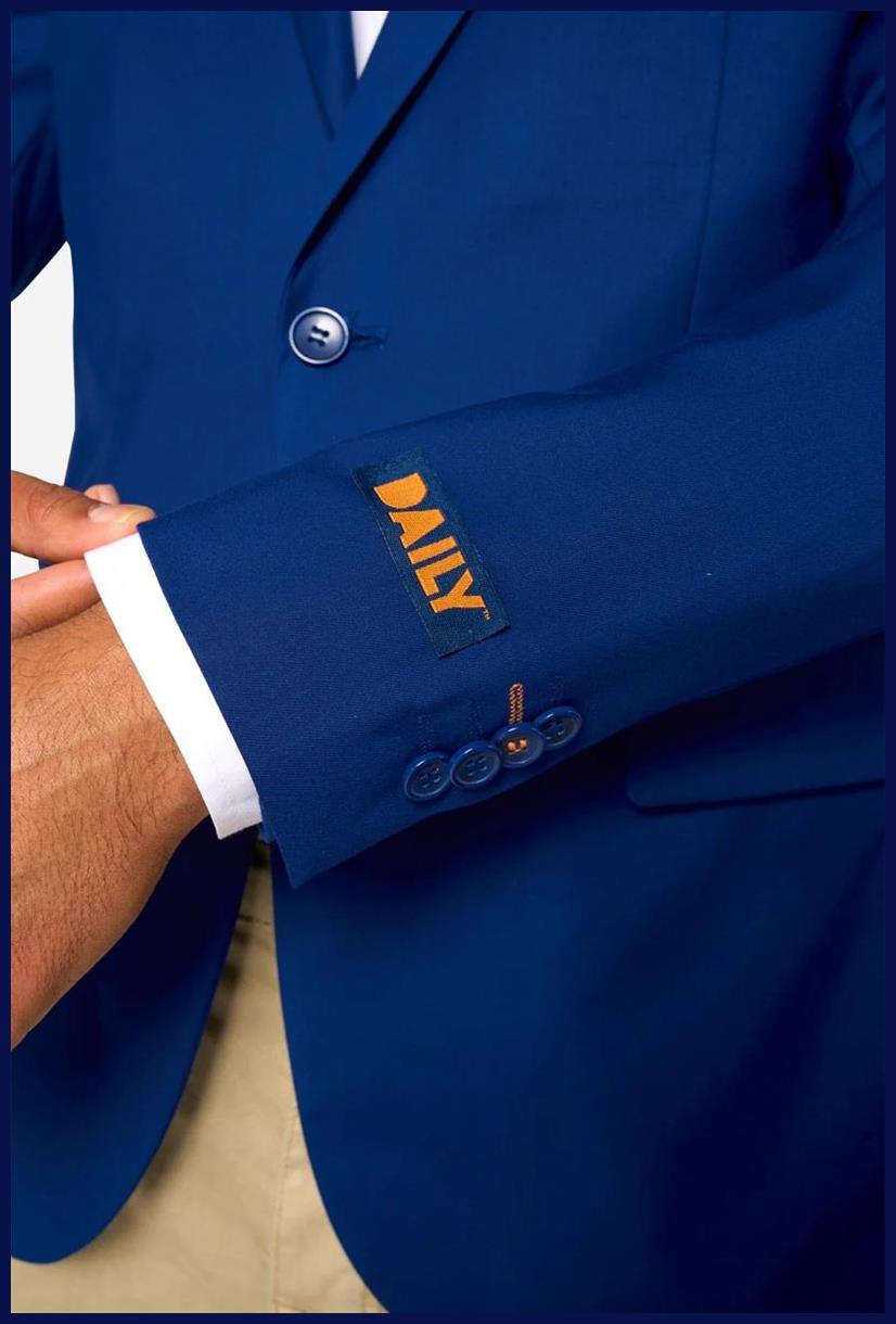 OppoSuits Daily Men's Blazers Daily Dark Blue