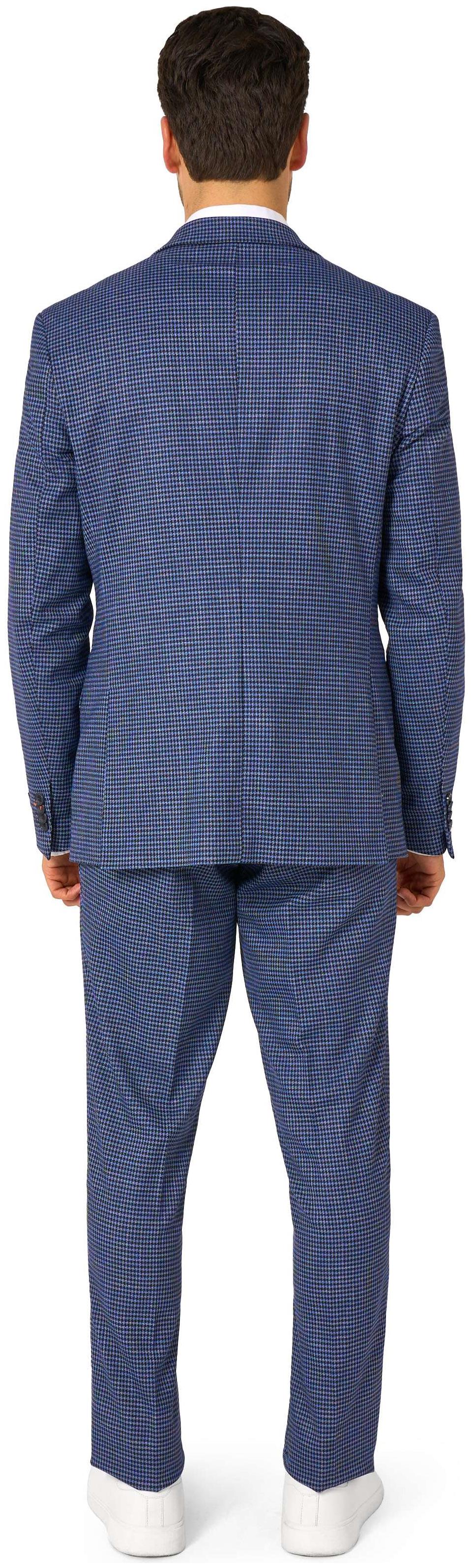 OppoSuits Daily Men's Suits Daily Checked Navy