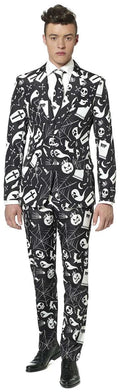 Suitmeister Men's Suits Halloween Black Icons