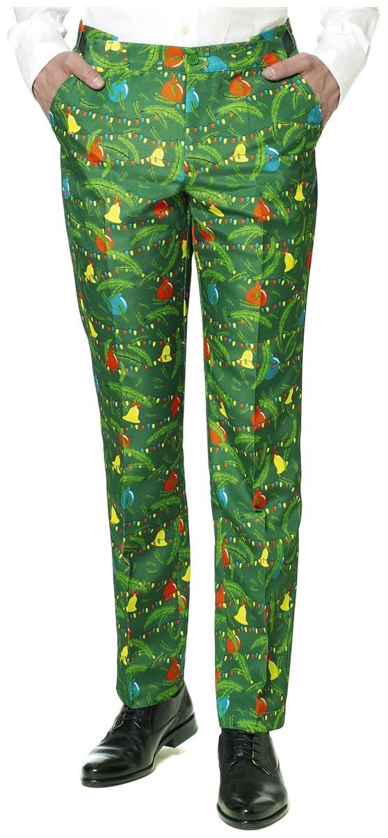 Suitmeister Men's Suits Christmas Green Tree