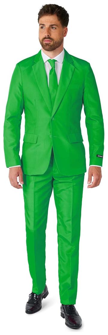 Suitmeister Men's Suits Solid Green