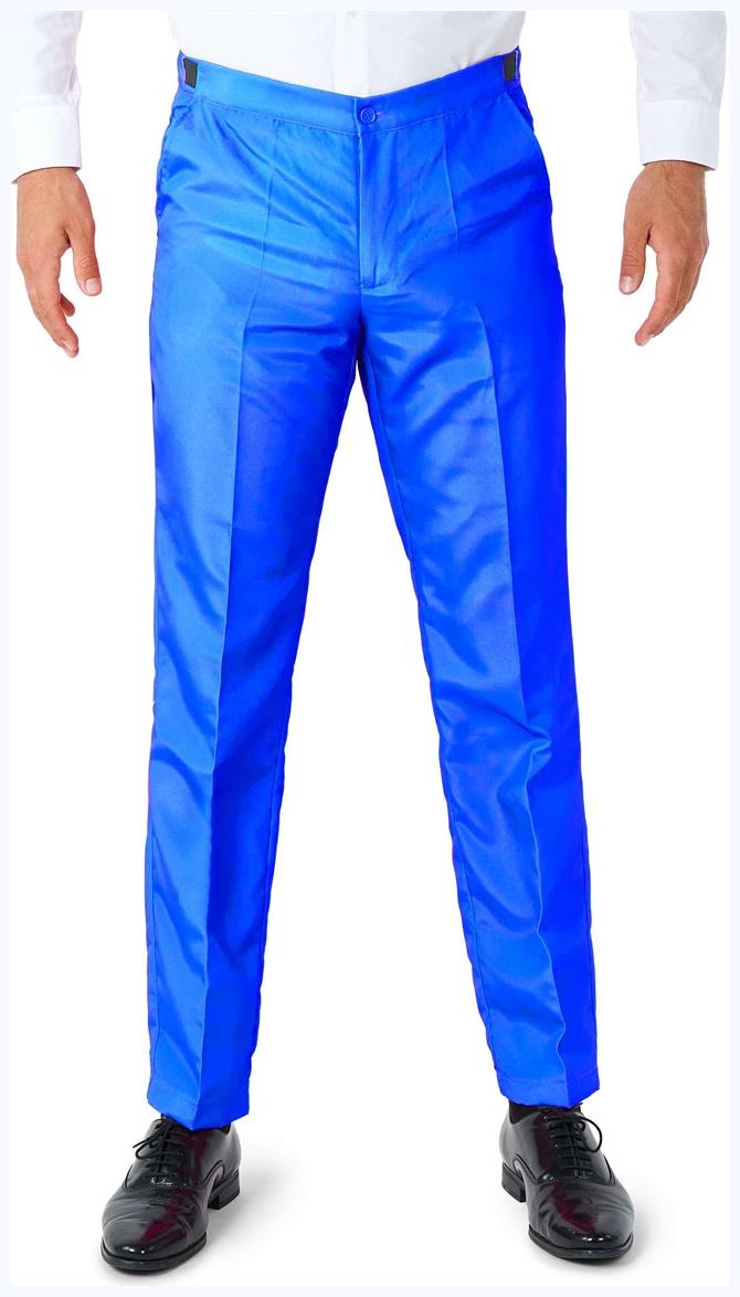 Suitmeister Men's Suits Solid Blue