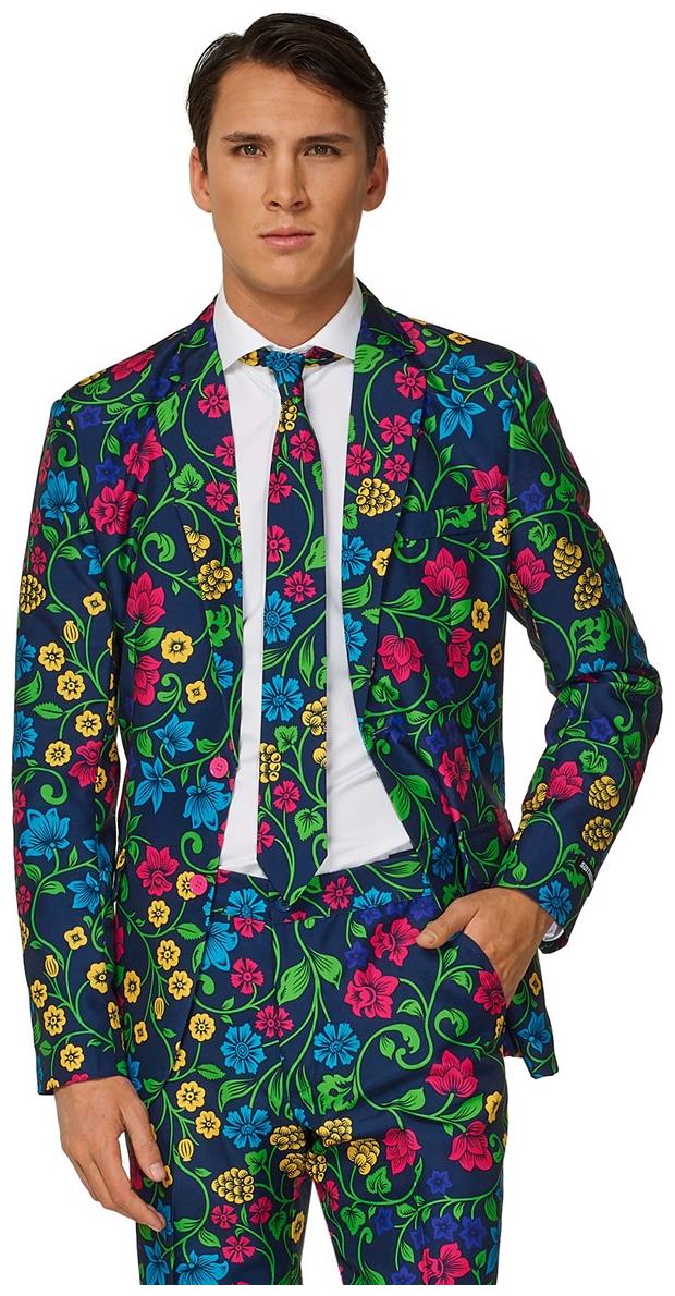 Suitmeister Men's Suits Floral