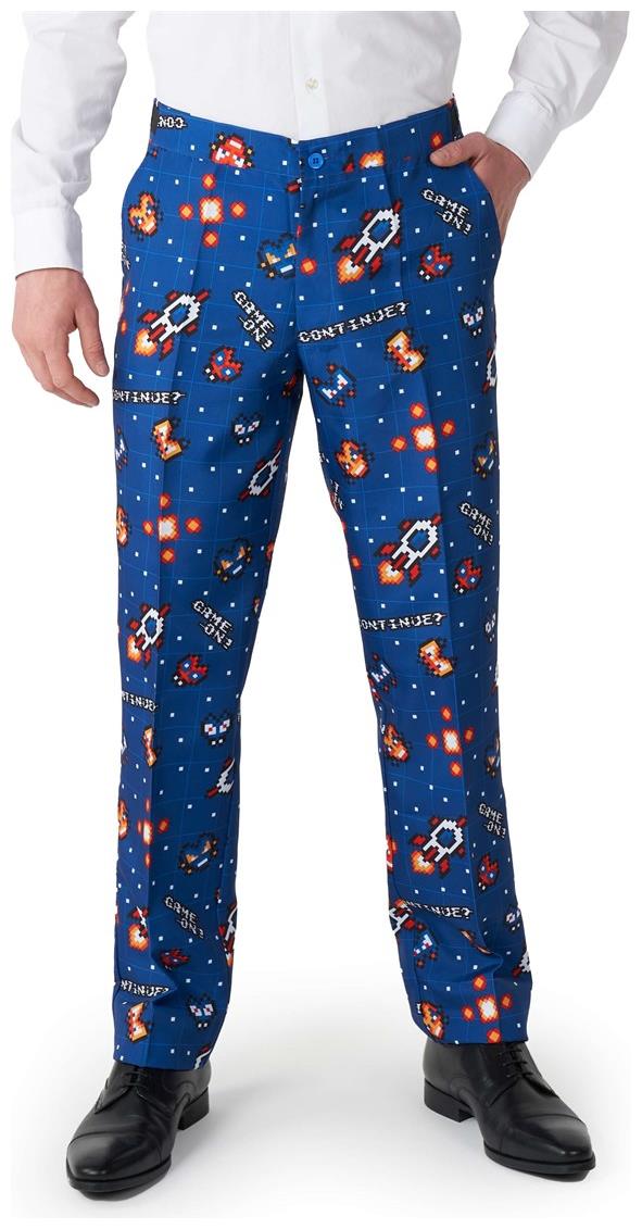 Suitmeister Men's Suits Retro Gamer Navy