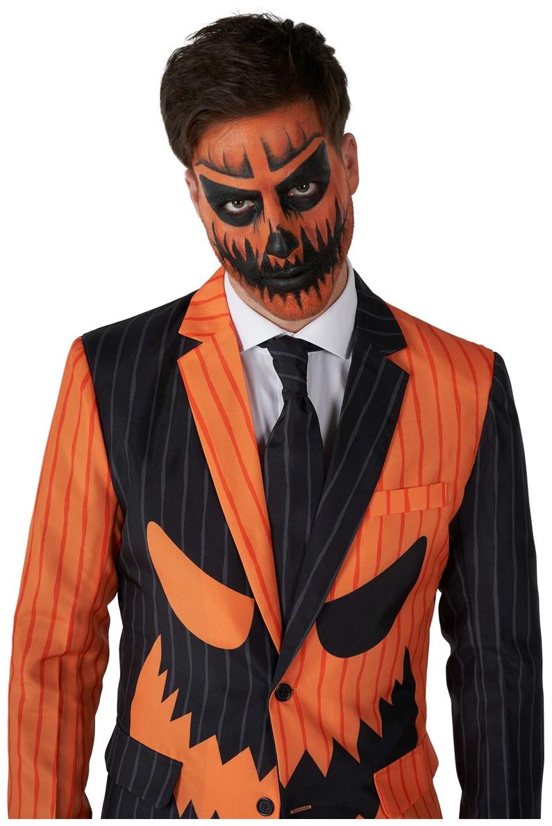 Suitmeister Men's Suits Jack-O Pinstripe Black