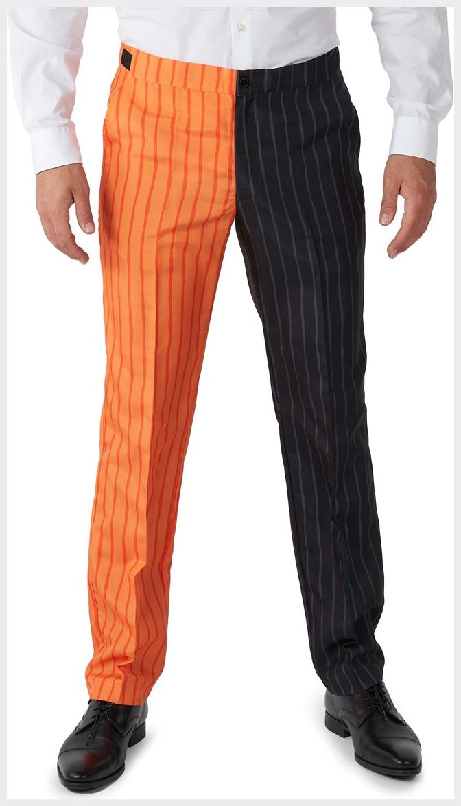 Suitmeister Men's Suits Jack-O Pinstripe Black