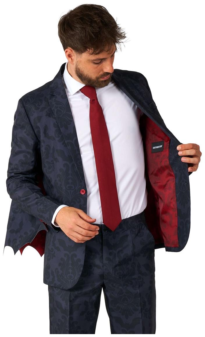 Suitmeister Men's Suits Victorian Vampire Black