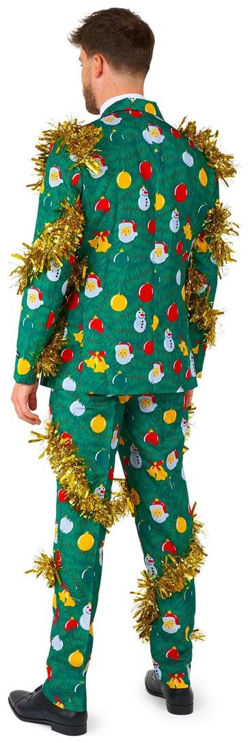 Suitmeister Men's Suits Christmas Deco Green
