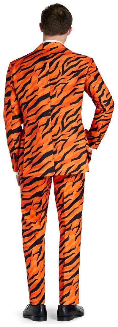Suitmeister Men's Suits Tiger Orange