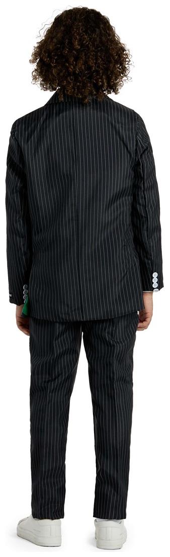 Suitmeister Boys' Suits Gangster Pinstripe Black