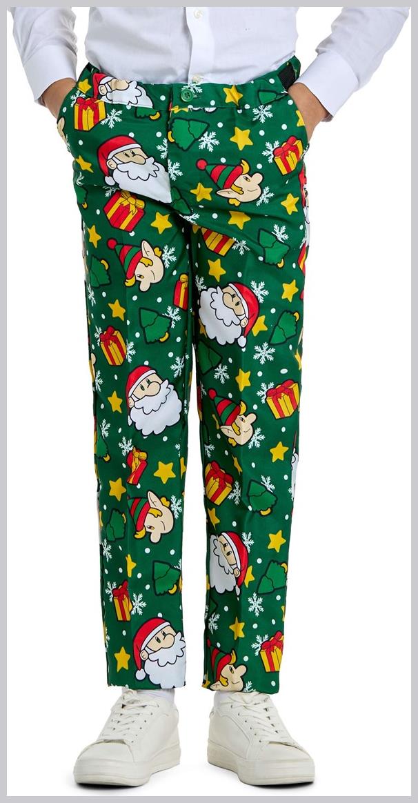 Suitmeister Boys' Suits BOYS Santa Elves Green