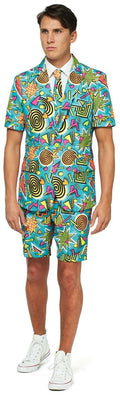 Suitmeister Men's Summer Suits SUMMER Retro Blue 90's Icons