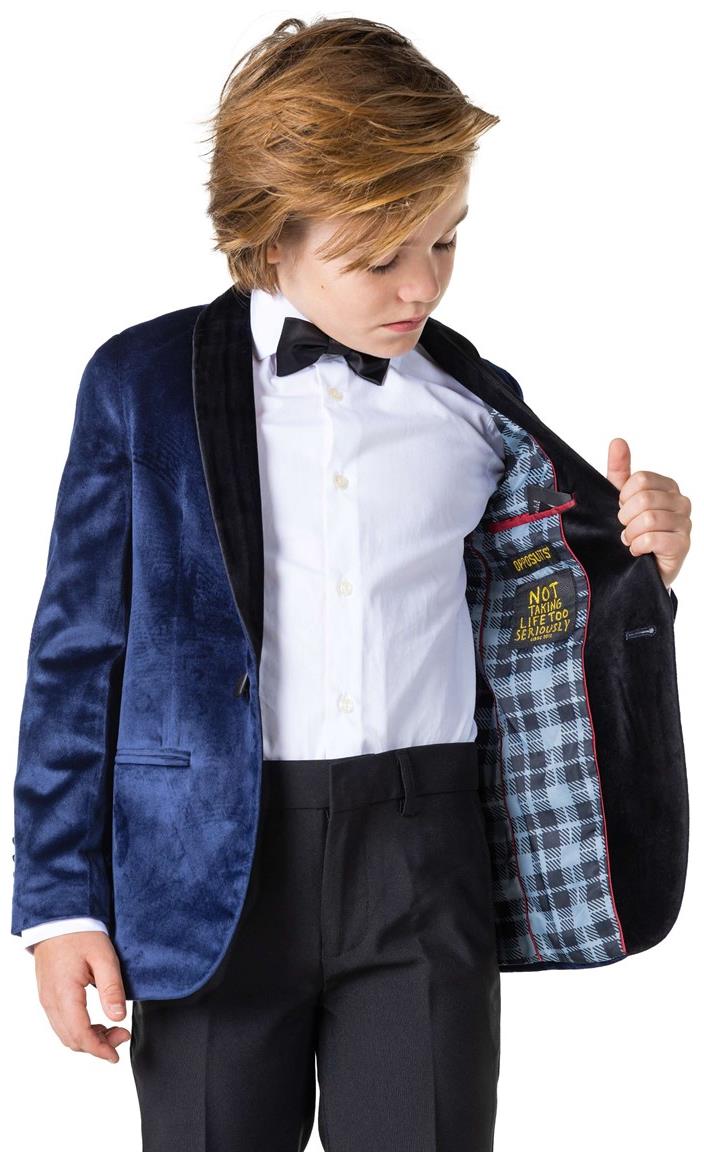 OppoSuits Deluxe Boys' Blazers BOYS Dinner Jacket - Deep Navy