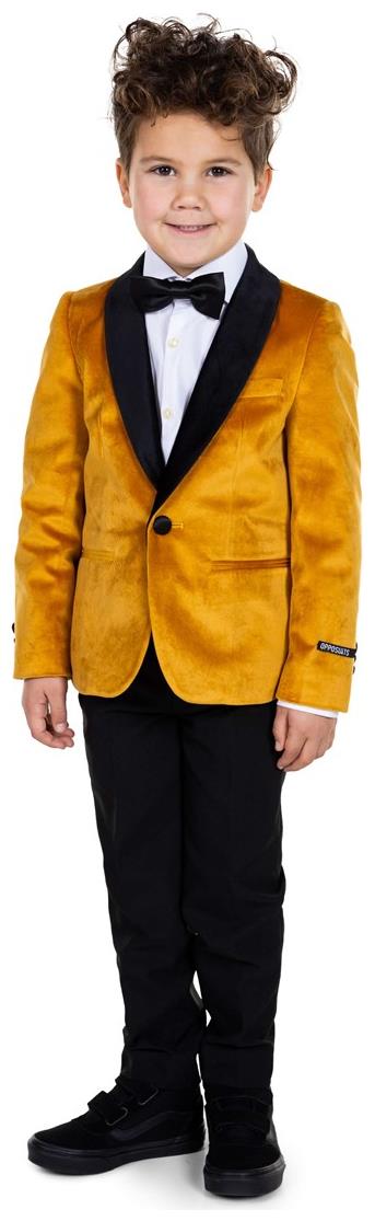 OppoSuits Deluxe Boys' Blazers BOYS Dinner Jacket - Gold